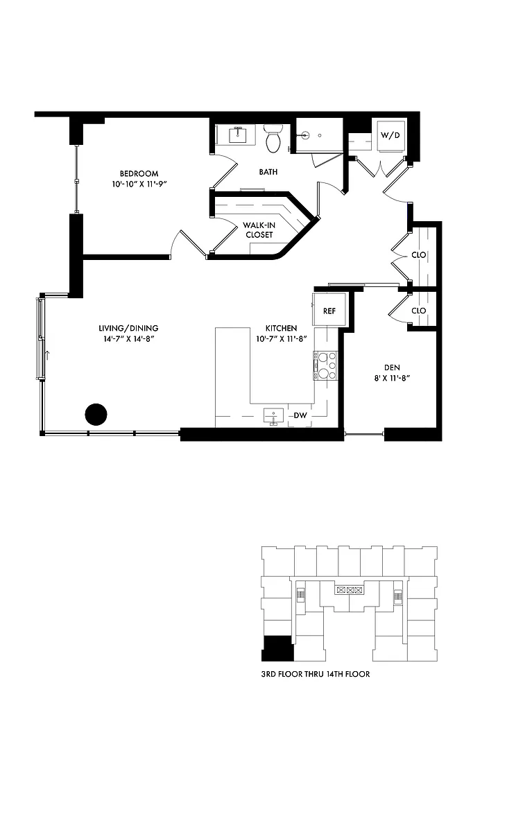 Floor plan B8