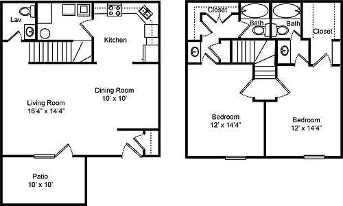 Floor plan B2 - The Rosemont