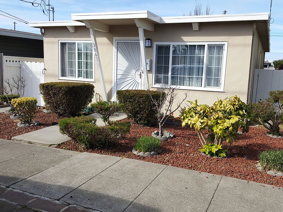 Landscaped front yard