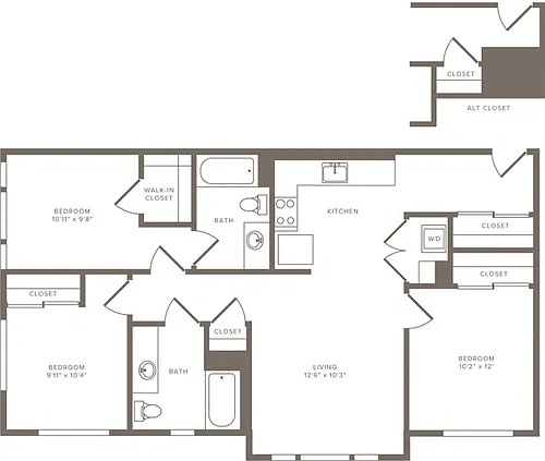Floor plan C01