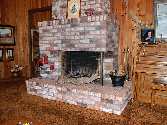 Fireplace in Living Area