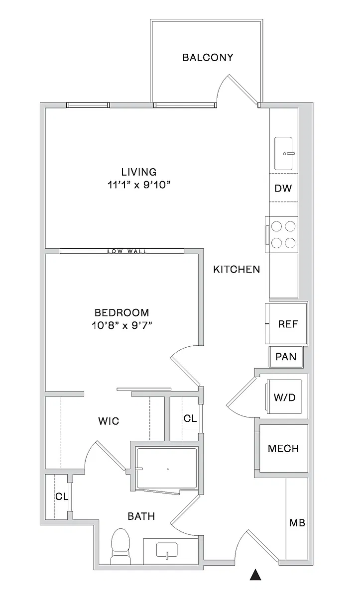 Floor plan A1J