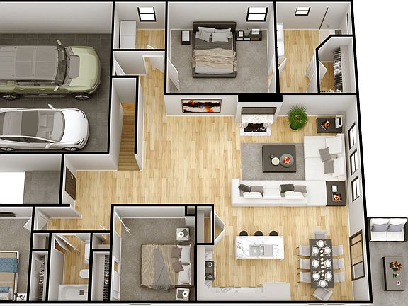 The Hickory 3D Image