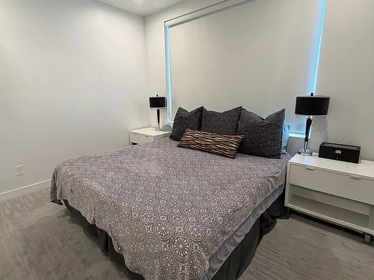 Primary bedroom with en-suite bathroom and walk-in closet