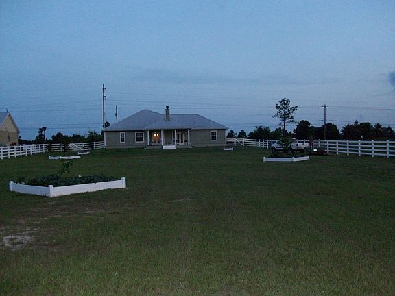 Back of house and yard