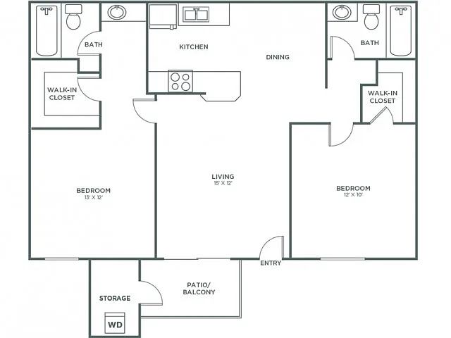 Floor plan Rio Grande Classic