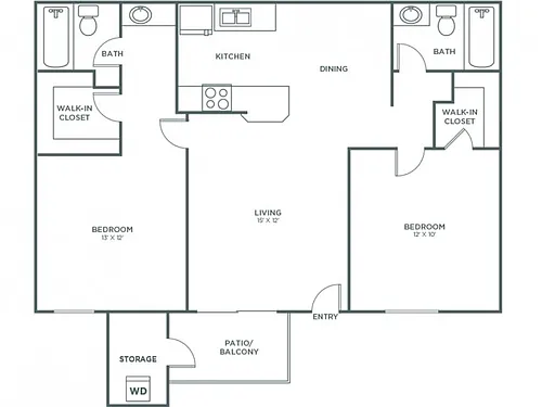 Floor plan Rio Grande Classic