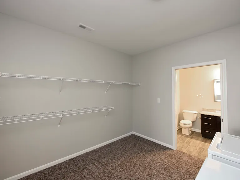 Generous Closet Space