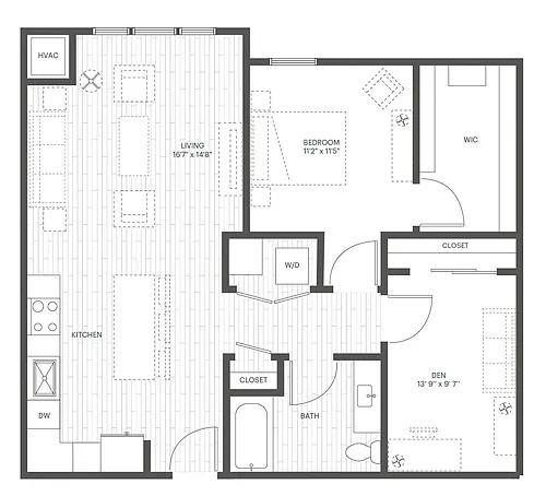 Floor plan A12D