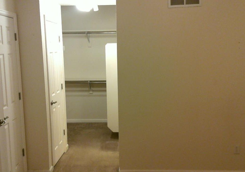 Wlak in closet main floor bedroom