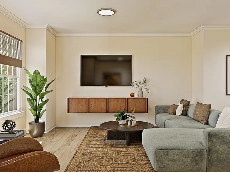 Open-Concept Living Space