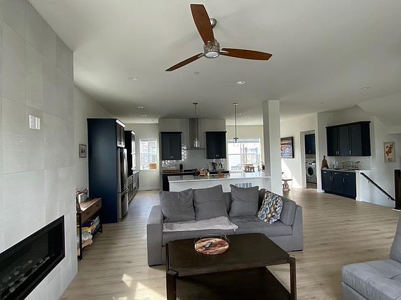 Large open living room