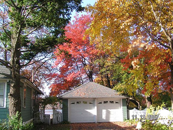Driveway and garage