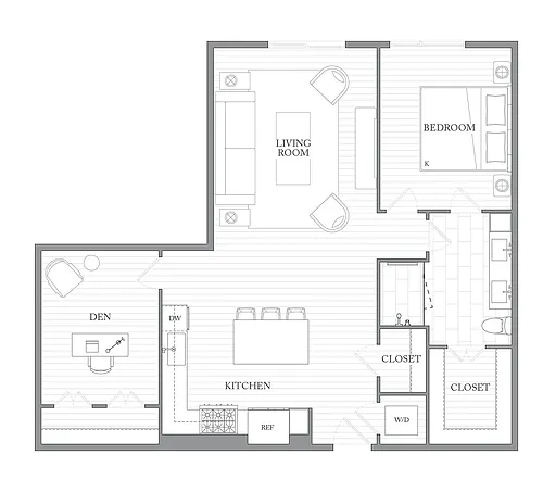 Floor plan 1T