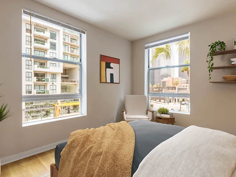 Bedroom with Hard Surface Flooring