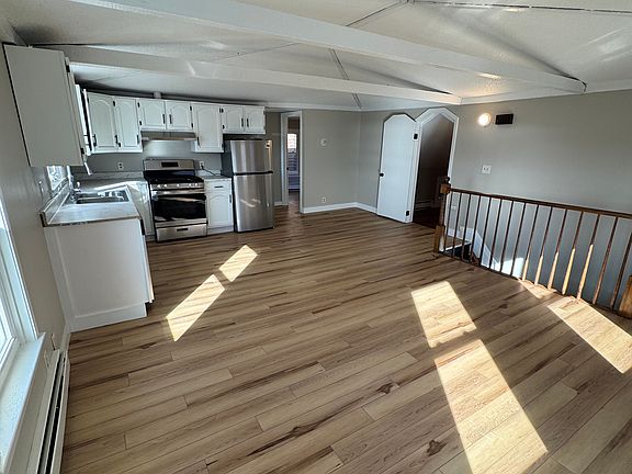 Open concept dining/ living room area