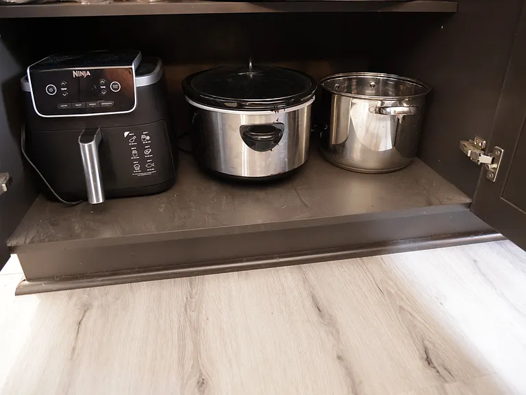 All dishes, silverware, and appliances included