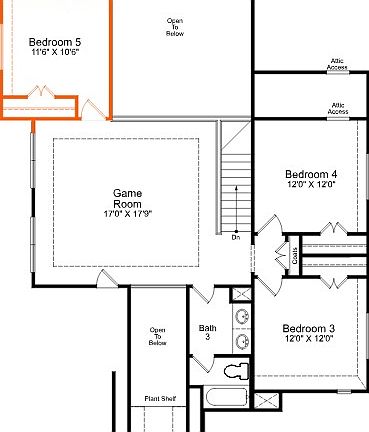 309 Millbend - Second Floor