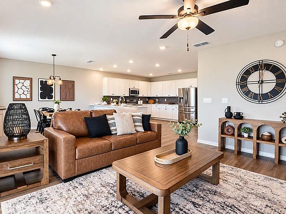 This spacious home features a sunny, open-concept main living area - Wayfair III by Highland Homes