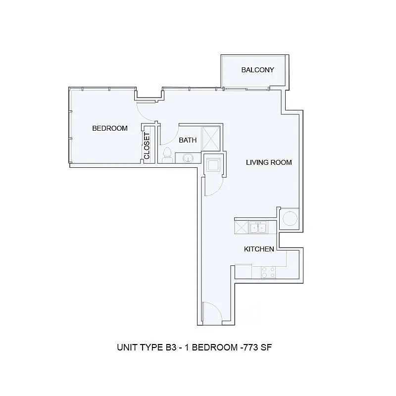 Floor plan B3