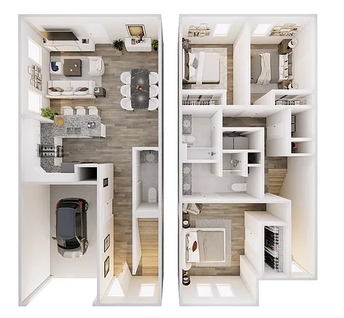 Floor plan 3 bedroom