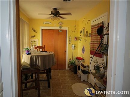 Sunroom attached to kitchen