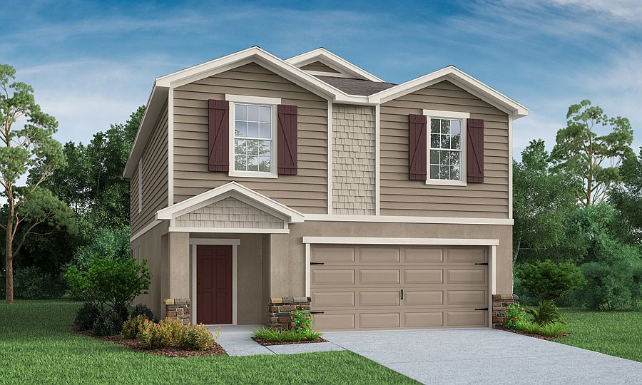 Brand-new for sale in Lakeland, FL with 4 bedrooms and loft!