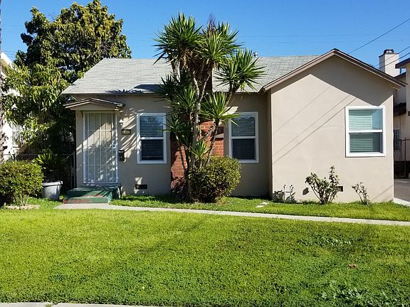 The front of the house.
