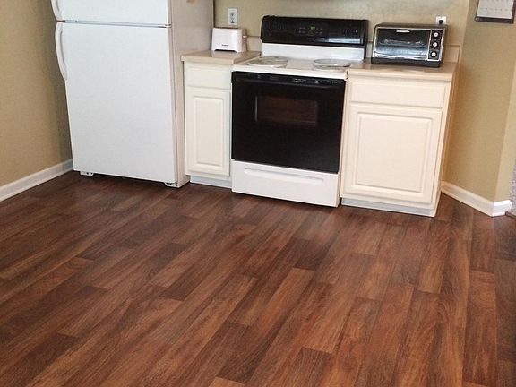 NEW VINYL IN KITCHEN & FOYER