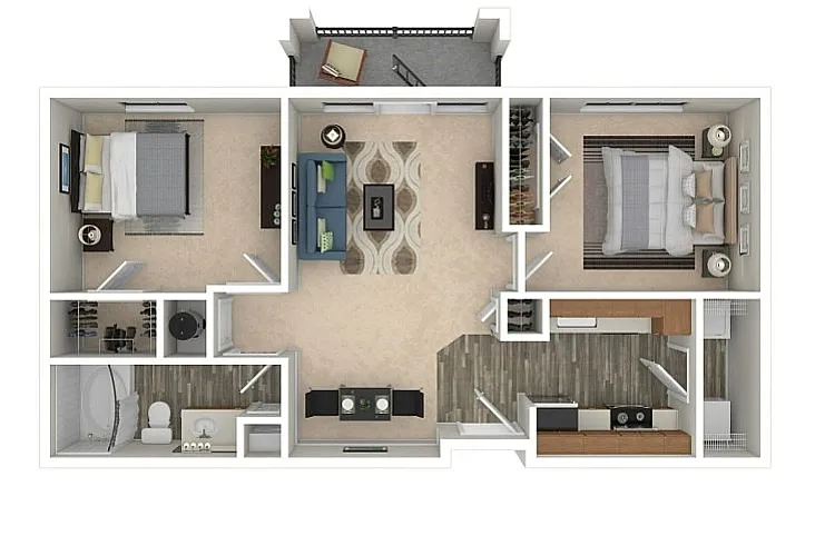 Floor plan B1