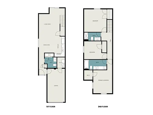 Floor plan 3 Bedrooms - Floorplan B