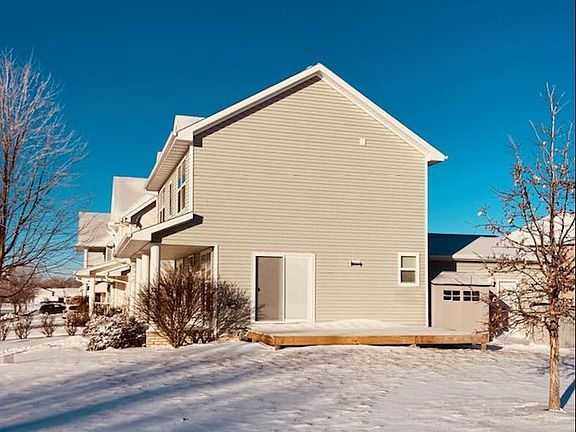 Deck off of the dining room.
