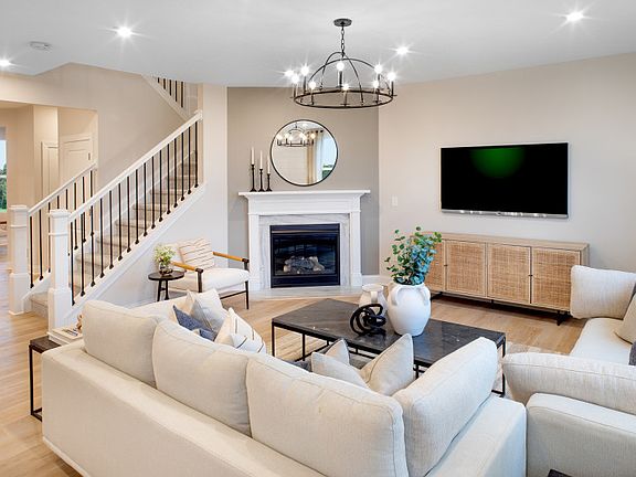 Gathering Room with Fireplace