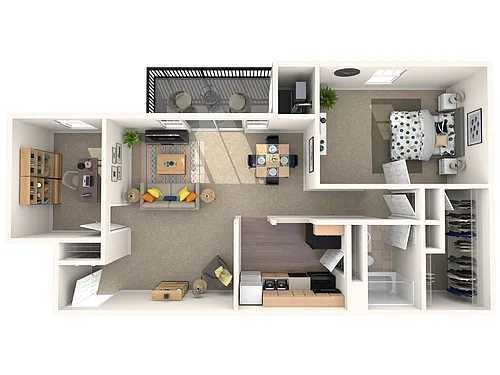 Floor plan Slate With Den
