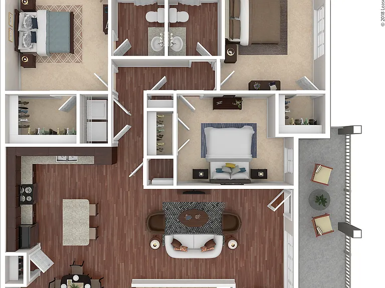 B6 3D Floor plan B6 3D Floor plan