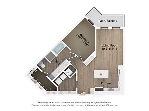 Floor plan A12