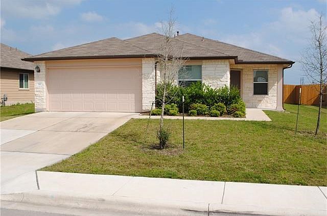 Front of House with Rain Gutters