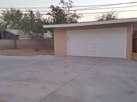 Garage in back of home