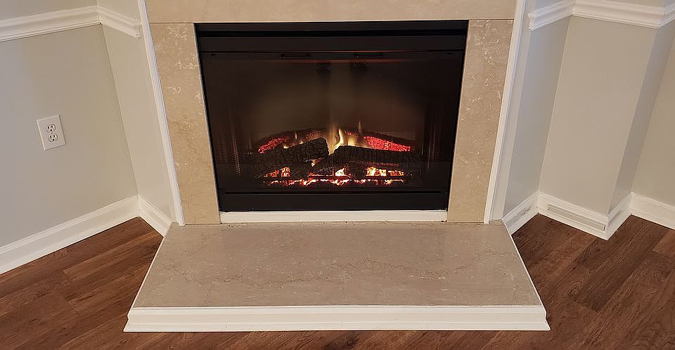 Living Room Fire Place