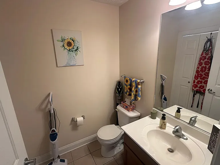 Half Bath with Laundry