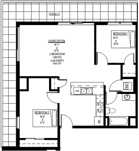 Floor plan L401
