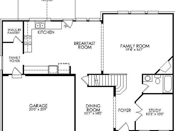 floor plan main level