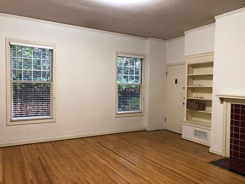 Living room with bookcase