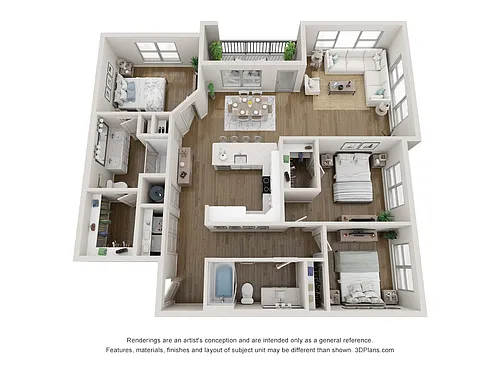 Floor plan C1