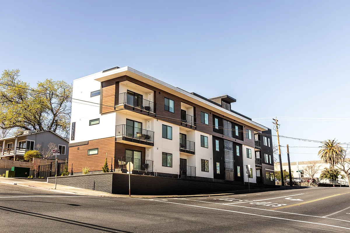 Exterior of the building. Newly constructed in 2022. - 1212 South St #103