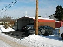 carport winter