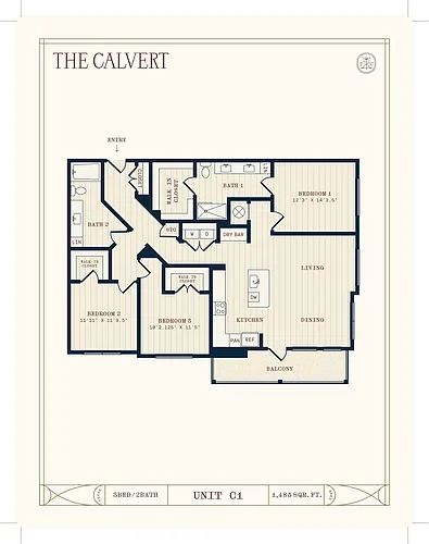 Floor plan C1
