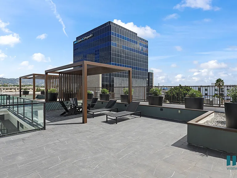 Spacious Rooftop Terrace with Seating Area