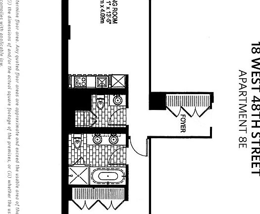 2nd image of 18 W 48th St APT 8E