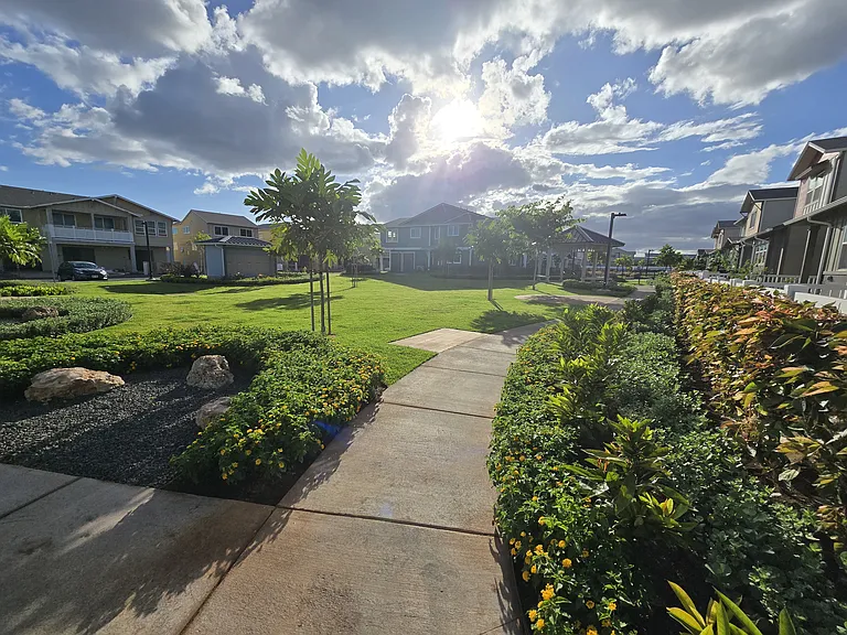 Park right in front of the house